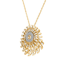 Load image into Gallery viewer, Scatter Waltz Snowflake Diamond Pendant

