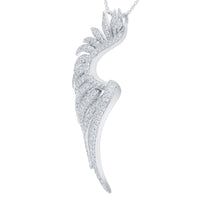 Load image into Gallery viewer, Skyward Bound Soar Diamond Pendant
