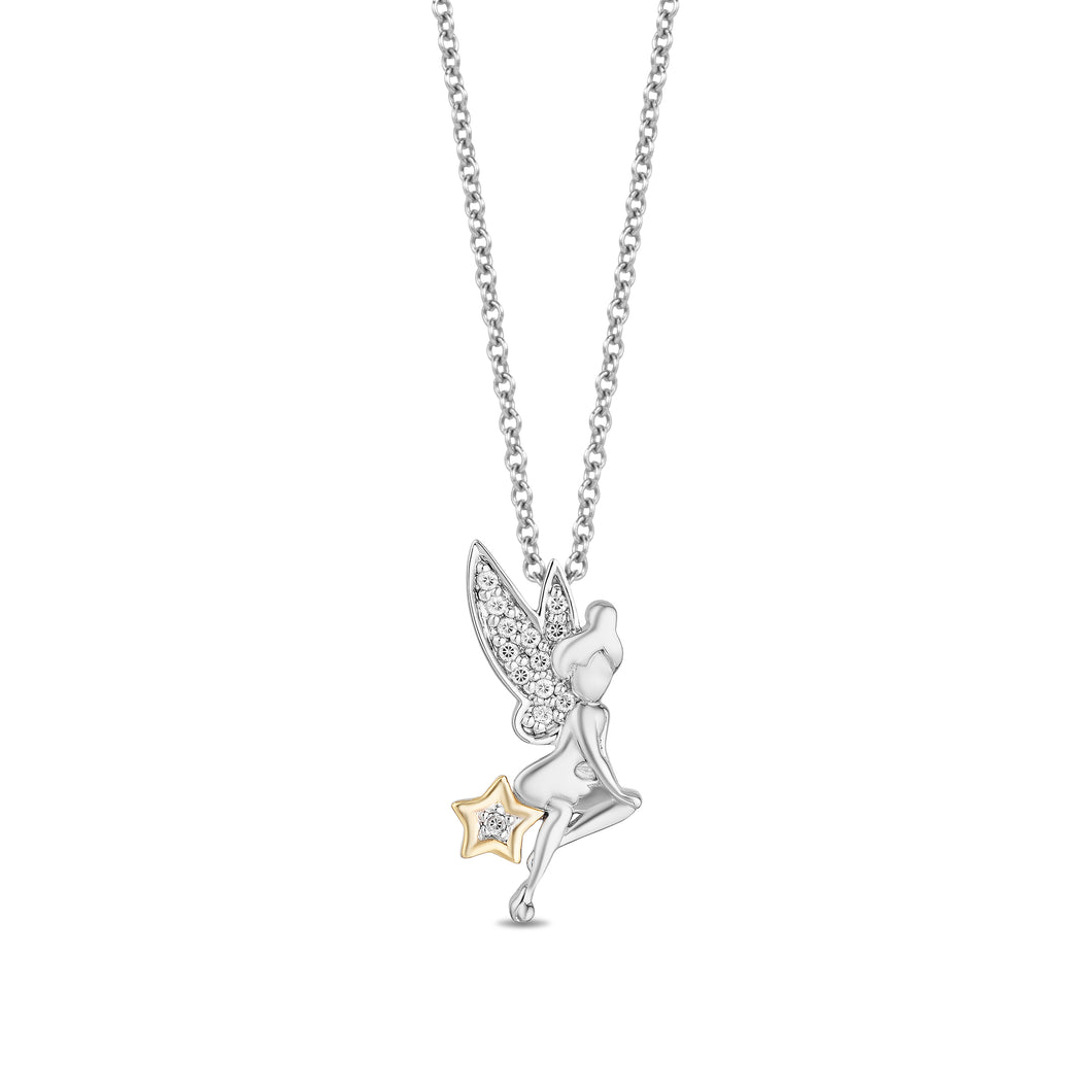 Tinker Bell Pendant with 1/5 cttw Diamonds