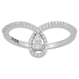 Duowave Diamond Ring