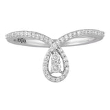 Duowave Diamond Ring