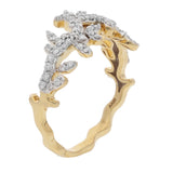 Lady Earth Laurel Diamond Ring