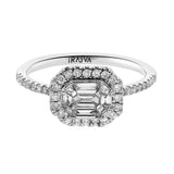 Moat Diamond Ring