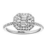 Moat Diamond Ring