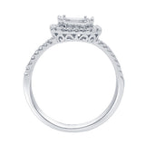 Moat Diamond Ring