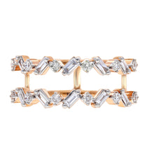 Load image into Gallery viewer, Scatter Waltz Undulate Diamond Ring
