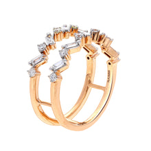 Load image into Gallery viewer, Scatter Waltz Undulate Diamond Ring

