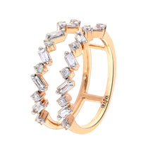 Load image into Gallery viewer, Scatter Waltz Undulate Diamond Ring

