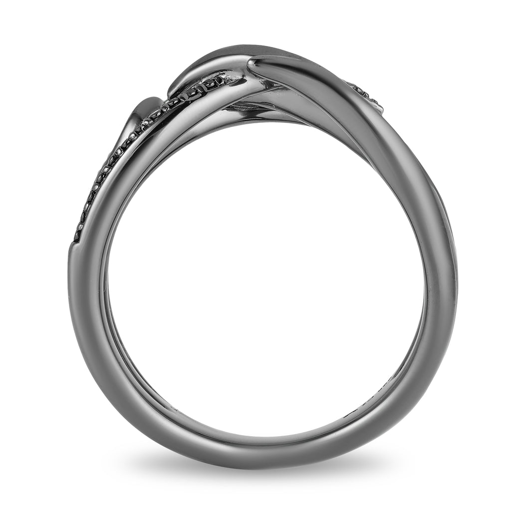 Maleficent black diamond ring discount
