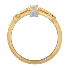 Load image into Gallery viewer, Merida Bow and Arrow Ring with 1/20 cttw Diamonds*
