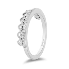 Load image into Gallery viewer, Majestic Princess Tiara Rings with 1/10 cttw Diamonds

