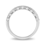Majestic Princess Tiara Rings with 1/10 cttw Diamonds