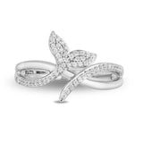 Ariel Mermaid Ring with 1/6 cttw Diamonds