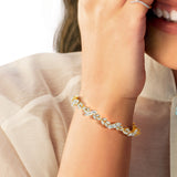Garden Diamond Bangle