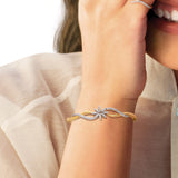 Blossom Diamond Bangle