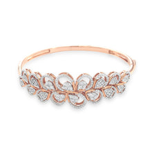 Load image into Gallery viewer, One Peony Diamond Bangle*
