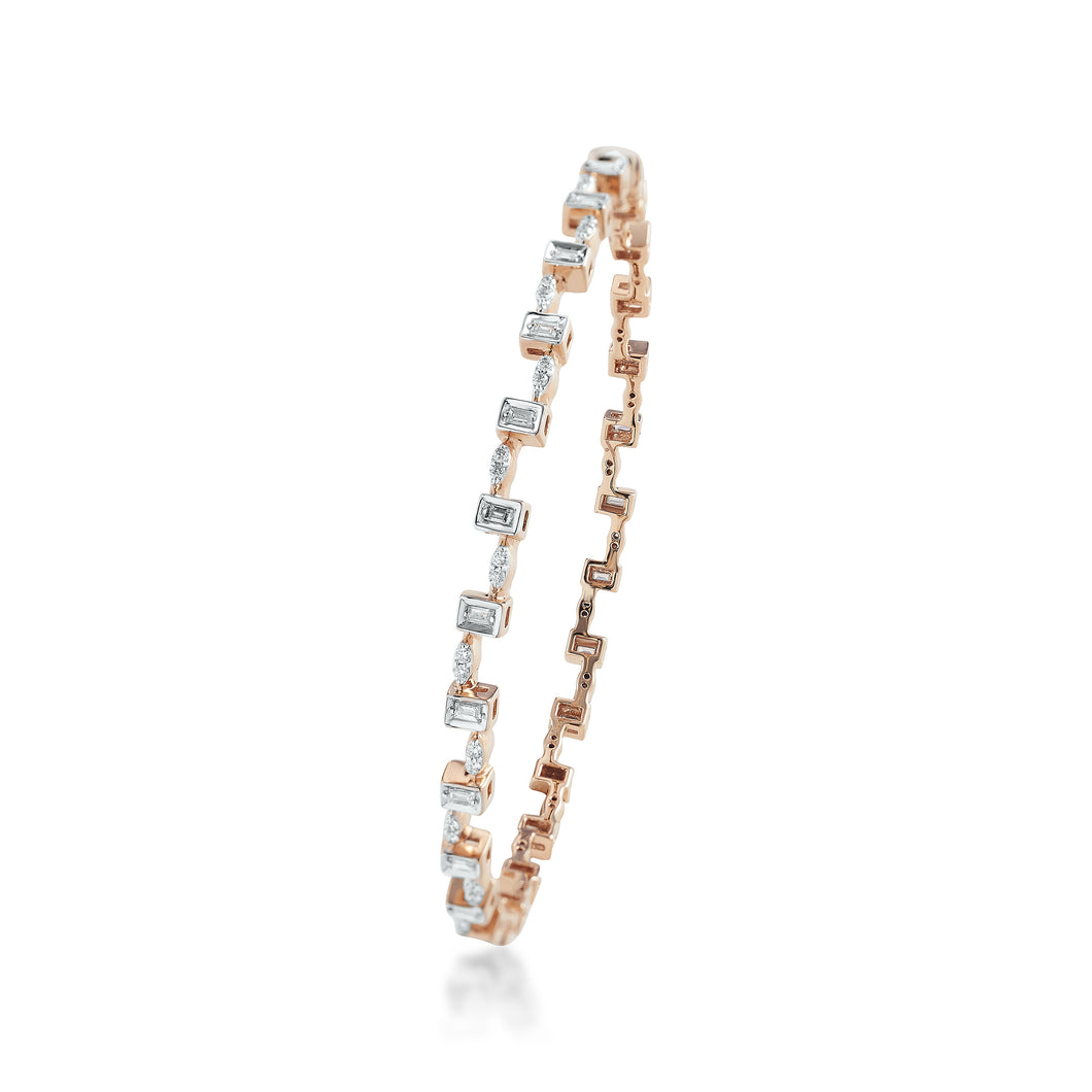 Gemma Diamond Bangle*