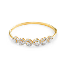 Load image into Gallery viewer, One Gemini Diamond Bangle*
