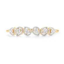 Load image into Gallery viewer, One Gemini Diamond Bangle*
