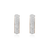 Circled Maya Diamond Earrings