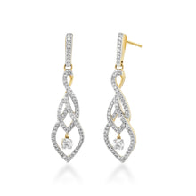 Load image into Gallery viewer, Charmante Diamond Earrings
