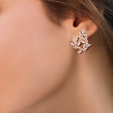 Lady Earth Bouquet Diamond Earrings