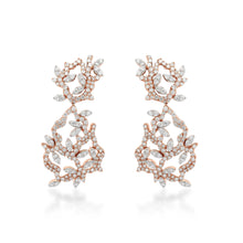 Load image into Gallery viewer, Lady Earth Vine Diamond Earrings
