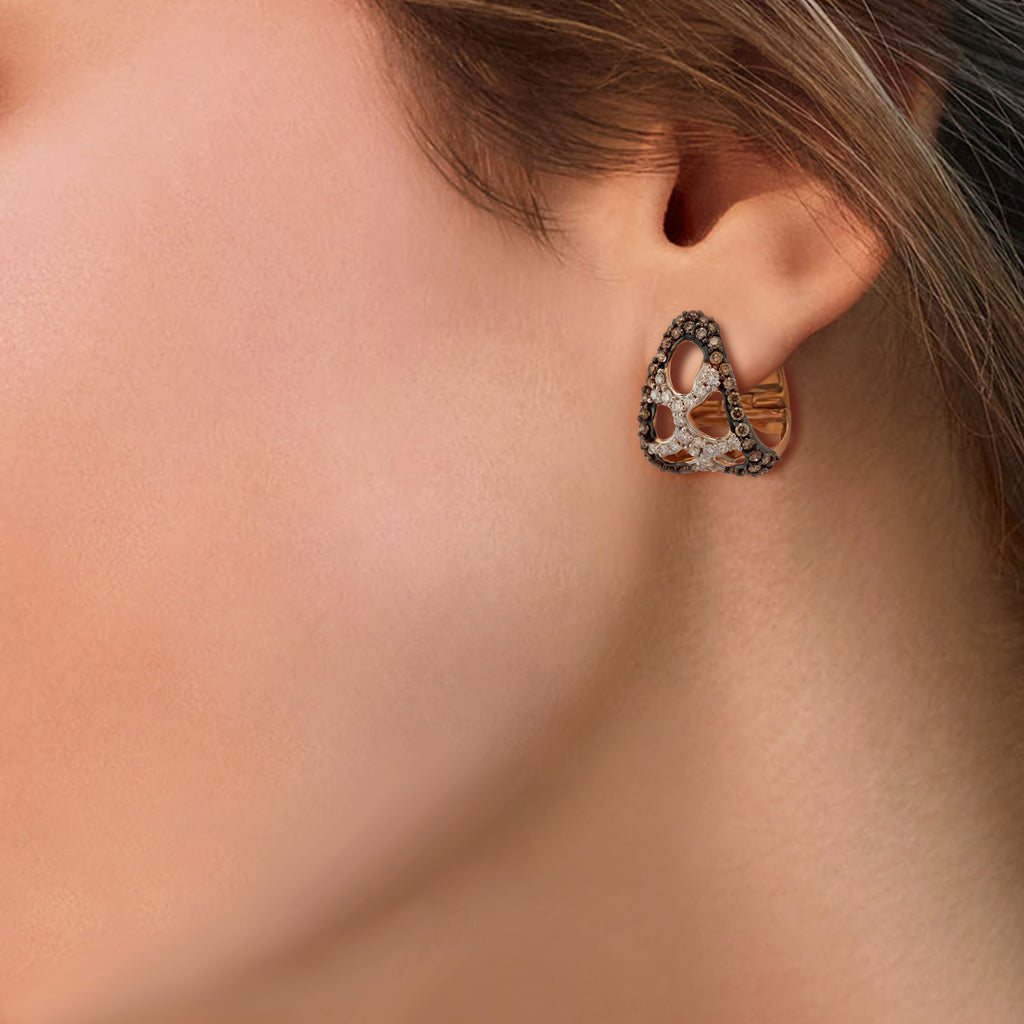 Elements Symmetral Diamond Earrings