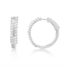Load image into Gallery viewer, Circled Herculean Diamond Earrings
