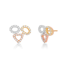 Load image into Gallery viewer, Elements Pebbles Diamond Earrings
