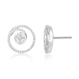 Sphere Diamond Earrings*