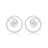 Sphere Diamond Earrings*