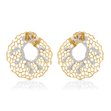 Load image into Gallery viewer, Starring You Halo Diamond Earrings
