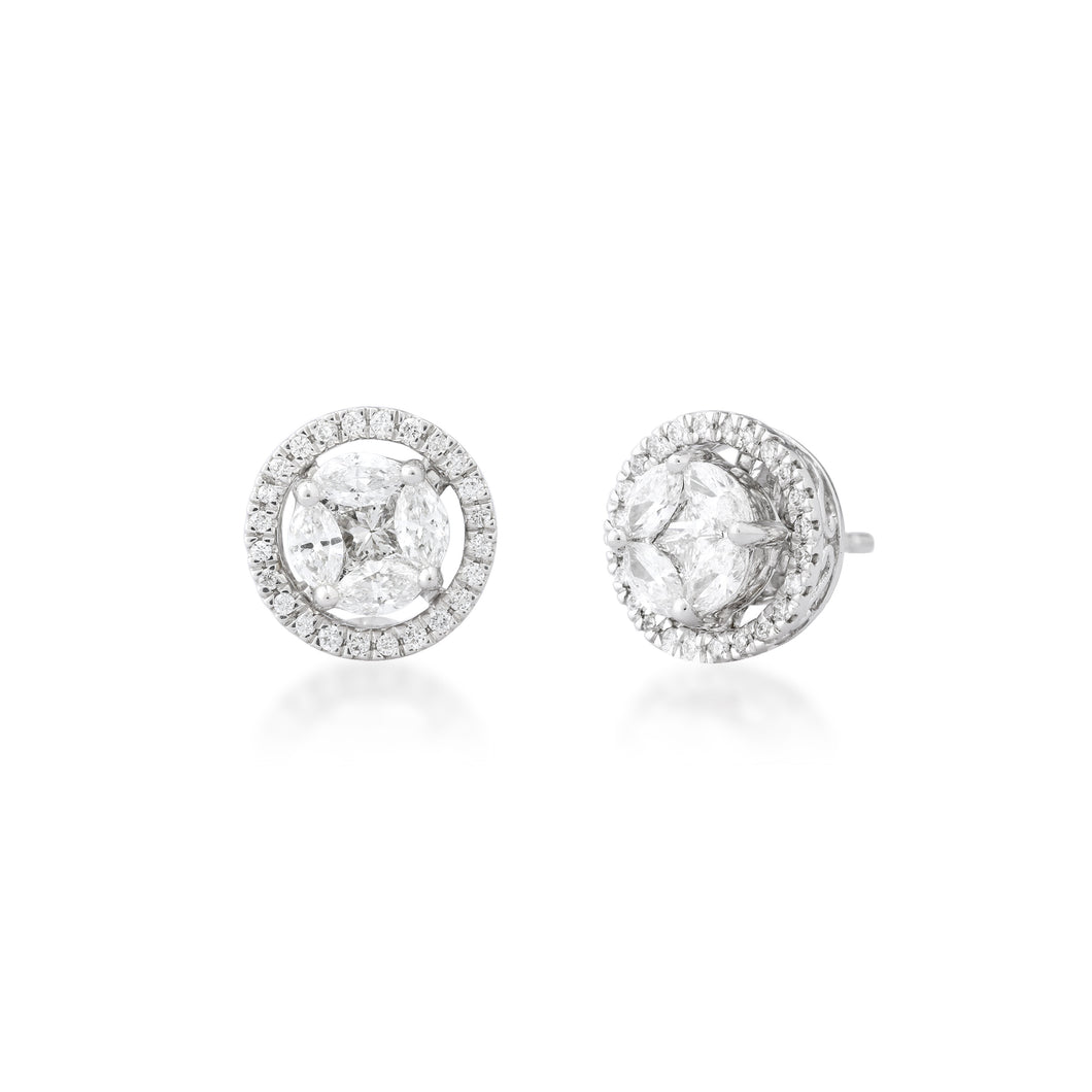 Aurora Diamond Earrings