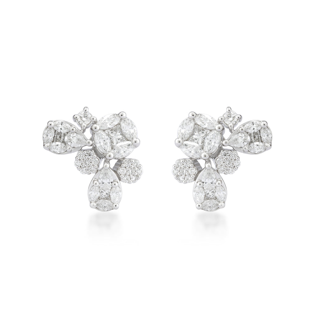 Nebule Diamond Earrings