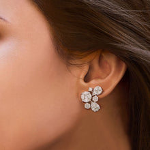 Load image into Gallery viewer, Nebule Diamond Earrings
