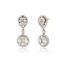 Load image into Gallery viewer, One Icedrops Diamond Earrings
