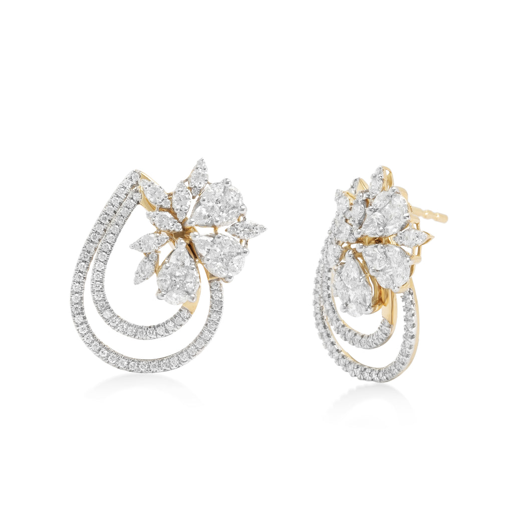 Garlanda Diamond Earrings