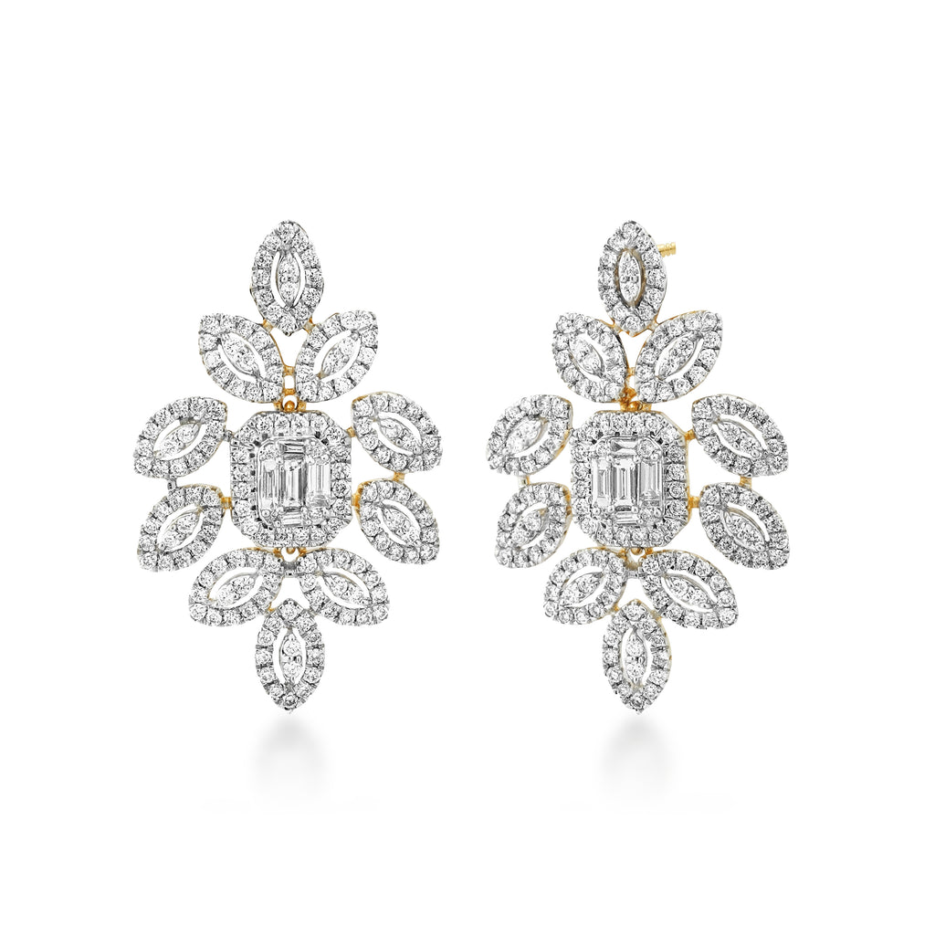 Pluma Diamond Earrings