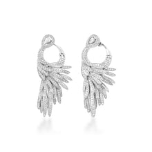 Load image into Gallery viewer, Skyward Bound Cluster Diamond Earrings
