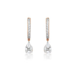 Dewy Diamond Earrings
