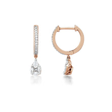 Load image into Gallery viewer, Dewy Diamond Earrings
