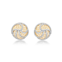 Load image into Gallery viewer, Starring You Ferris Diamond Earrings
