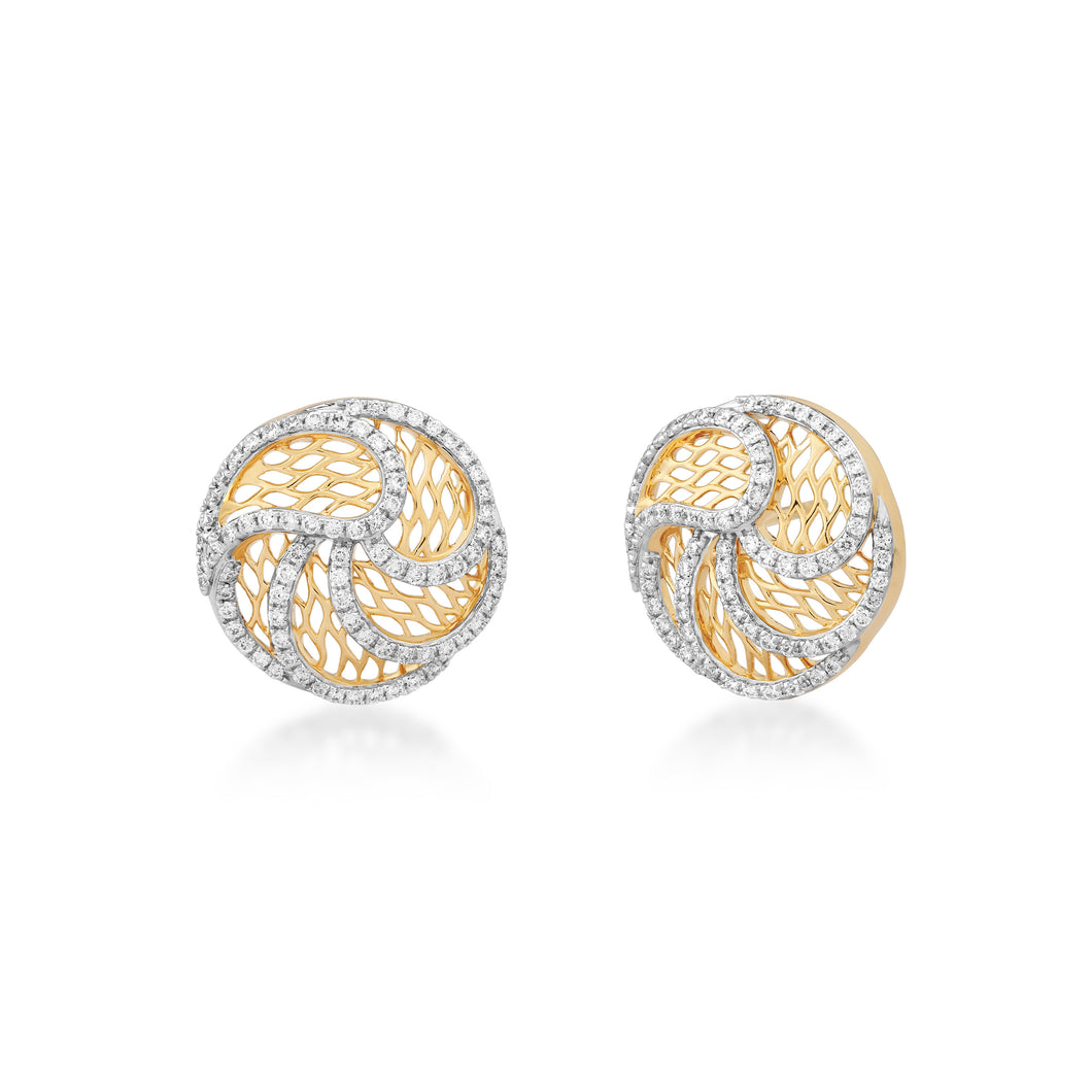 Starring You Ferris Diamond Earrings