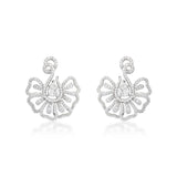 One Floret Diamond Earrings