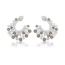 Load image into Gallery viewer, Scatter Waltz Sunburst Diamond Earrings
