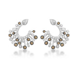 Scatter Waltz Sunburst Diamond Earrings