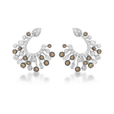 Scatter Waltz Sunburst Diamond Earrings
