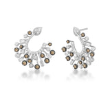 Scatter Waltz Sunburst Diamond Earrings