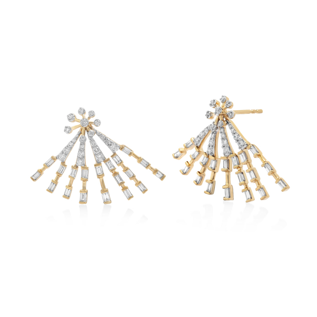 Scatter Waltz Flicker Diamond Earrings